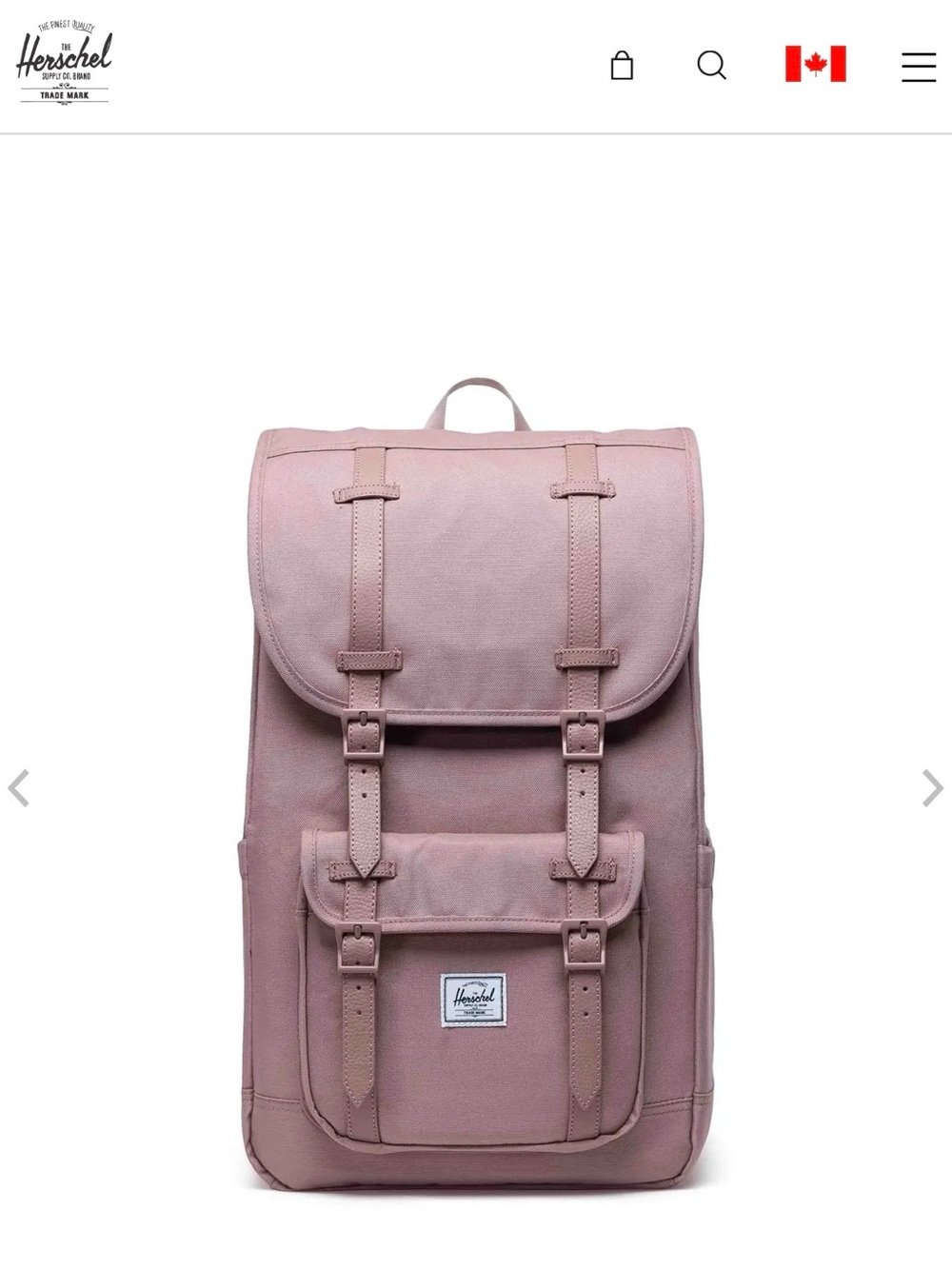 Herschel Supply Company - Little America 30L backpack in Ash Rose